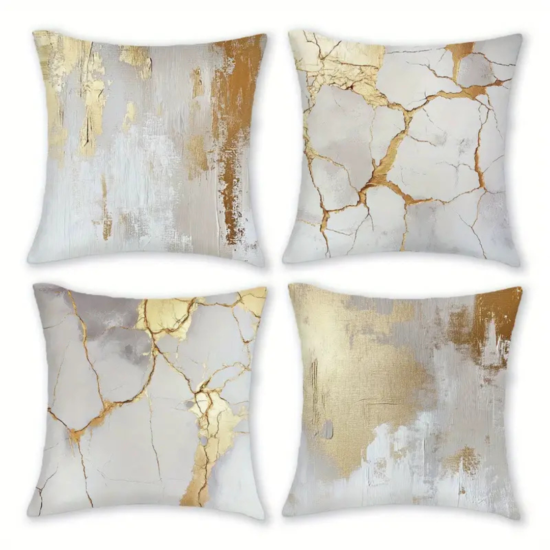 Coussin marbré