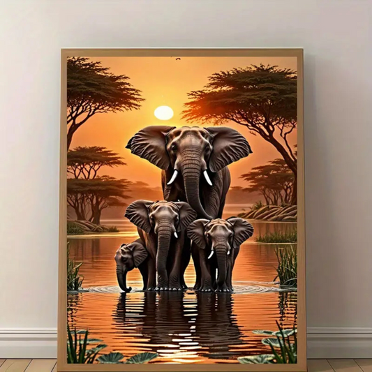 Tableau Eléphant