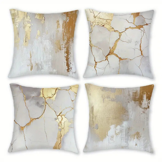 Coussin marbré