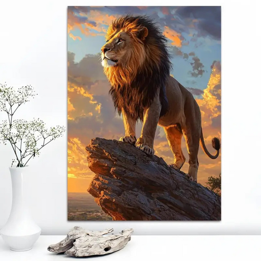 Tableau Lion